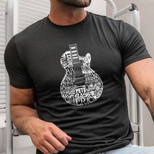 NWT Men's Guitar T-Shirt